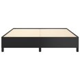 thumbnail image 3 of vidaXL Bed Frame Black 152x203 cm Queen Faux Leather, 3 of 5