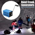thumbnail image 2 of Miulika Household Outdoor Portable Manual Hand Crank Generator 20W High Power Dynamo USB, 2 of 9