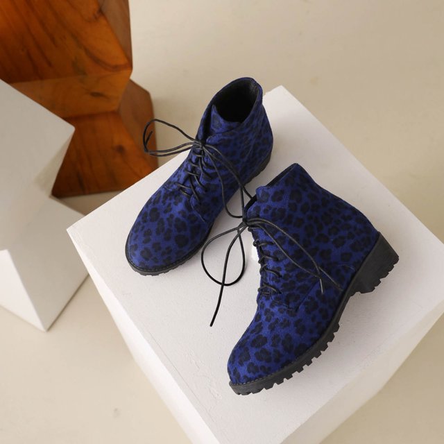 Bottes Hautes à Plateforme à Talons Hauts Épais pour Femmes à Manches, à Agencement de Couleurs de Fleurs d'Automne et d'Hiver