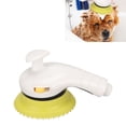 thumbnail image 4 of Pet Shower Head, Universal Comfortable 2 Modes Multifunctional Soft Brush Teeth Dog Shower Head Brush Easy To Clean  For Dogs For Cleaning Orange,Rose,Pink,Yellow, 4 of 8