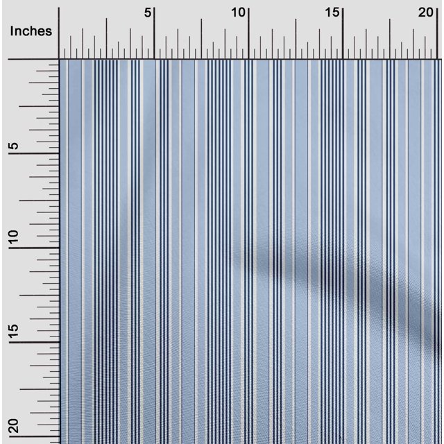 oneOone Silk Tabby Fabric Multicolor Stripe Print Fabric By The Yard 42 Inch Wide