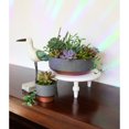 thumbnail image 4 of The HC Companies 3in Sprite Planter Pot, Faux Concrete Copper (2 Pack), 4 of 12