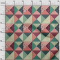 thumbnail image 3 of oneOone Viscose Jersey Orange Fabric Quilt Patchwork Sewing Craft Projects Fabric Prints By Yard 60 Inch Wide, 3 of 5