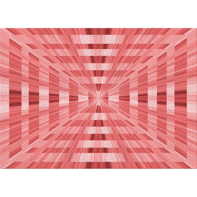 Ahgly Company Tapis d'Intérieur Lavables en Machine, Rectangle de Transition Rose Corail Clair, 5' x 8'