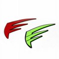thumbnail image 2 of 3D Rubber Side Tank Pad Protector Gas Fit For Yamaha YZF R1 R6 R6S FZ1 Green, 2 of 5