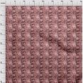 thumbnail image 4 of oneOone Velvet Dark Rose Brown Fabric Butterflies Sewing Craft Projects Fabric Prints By Yard 58 Inch Wide, 4 of 4