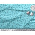 thumbnail image 2 of Soimoi Blue Poly Georgette Fabric Geometric & Arrow African Print Sewing Fabric Yard 52 Inch Wide, 2 of 3