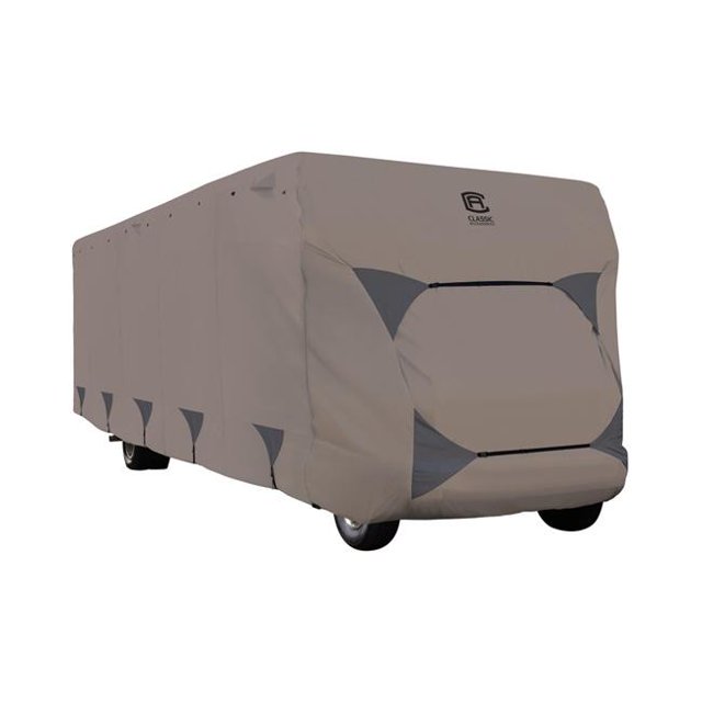 Classic Accessories 80-495-152401-RT 20-23 ft. Encompass Class C RV Cover, Cinder