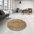 thumbnail image 3 of Ahgly Company Indoor Rectangle Abstract Light Brown Abstract Area Rugs, 3' x 5', 3 of 6
