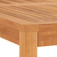 thumbnail image 3 of vidaXL Garden Dining Table 120x120x77 cm Solid Teak Wood, 3 of 4