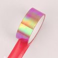 thumbnail image 4 of 10pcs Shiny Colorful Adhesive Tape Rainbow Colored Decorative Craft Adhesive Tape Sticky Tape Random Color, 4 of 8