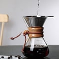 thumbnail image 2 of Coffee Dripper,Pour Over Coffee Maker Coffee Brewer Coffee Making Pot Finest Materials, 2 of 6
