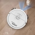thumbnail image 3 of Automatic Vacuum Robot 3 In 1 Sweep Mop Vacuum Usb Rechargeable For Indoor Floors Tile Hardwood In White Plastic White, 3 of 5