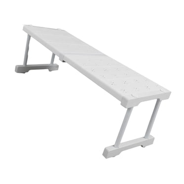 Expandable Closet Shelf Organizer Space Saving Wardrobe Sink Tension Shelf 24cm Width 22cm Height