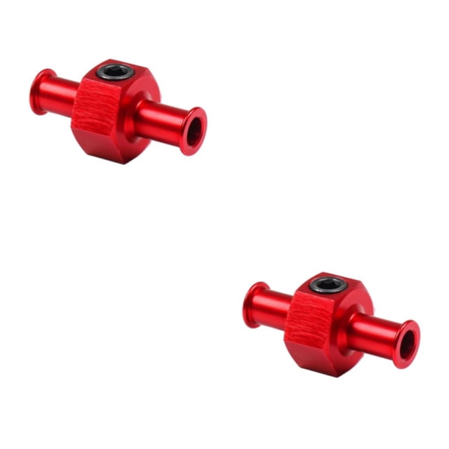 Maytalsory Nitrous Pressure Gauge Adapter Simple And Effective Solution With Seal High Durability Gauge T red 2Set