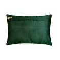 thumbnail image 4 of The HomeCentric Decorative Pillow Covers, Decorative Pillow Covers Pack of 2, 12"x18" (30x45 cm) Green, Silk Rectangular Pillow Covers, Handmade Pillow Covers - Green Tea, 4 of 4