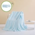 thumbnail image 4 of Cool Comforters for Hot Sleepers,Cool Feeling Friendly Solid Color Washed Summer Breathable Comforter for Bed, 4 of 6