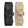 thumbnail image 2 of 2 Pcs Ceinture Grand Extensible pour Femmes pour Robe Dames Ceinture Élastique à Crochet Boucle, 2 of 9