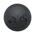 thumbnail image 2 of Lipstore Marine Boat Deck Cover Reinforced Two Rotatable Handles Inspection Lid Black, 2 of 8