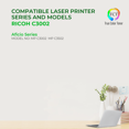 thumbnail image 2 of TCT C3002 Compatible Magenta Toner Cartridge for Ricoh 841649 841737, 2 of 5