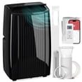 thumbnail image 1 of HOMCOM 12000 BTU AC Unit, Portable Air Conditioner with WiFi Control, Black, 1 of 10