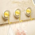 thumbnail image 4 of maskred Multi-purpose Acrylic Luxury Wall Hook Strong Bearing Capacity Suitable For All Settings silver 1Set, 4 of 6
