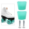 thumbnail image 3 of fastboy 2x Inline Skates Roller Brakes Block Non-Slip Safety Stopper Jelly Green, 3 of 9