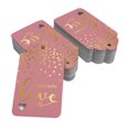 thumbnail image 2 of Inkdotpot Real Gold Foil Made With Love Text Tags Favor Hang Paper Tags 100 Pack, 2 of 6