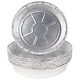 thumbnail image 2 of 50 PCS Baking Pans with Clear Lids Freezer Fryer Liner Pizza Bread Trays Reheating Containers Flan Plates Kitchen Cookware, 2 of 10
