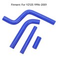 thumbnail image 3 of Motorcycle Radiator Hose Thickened High Temperature Resistant Silicone Coolant Tube YZ125 1996 2001, 3 of 7