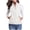 White, variant on Meichang Puffer Vests for Women Sleeveless Full Zipper Quilted Lightweight Puffer Coats Basic Vests Winter Work Casual Outerwear