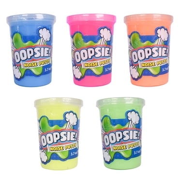 Toymendous Oopsie Noise Putty – 3.7oz Container | Squishy Sensory Slime Toy - 1 Piece - Random Color