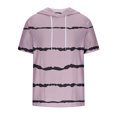 thumbnail image 3 of Timegard Shirts for Men Summer Solid Color Sleeveless Hoodies Pullover Top Casual Workout Tee Shirts, 3 of 4