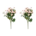 thumbnail image 4 of ZheElen 2pcs Artificial Silk Daisy Flowers Low Maintenance And For Home Faux Flowers pink 5Set, 4 of 6