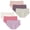 Candy Clouds, variant on INNERSY Girls Underwear Cotton Briefs Panties for Teens 6-Pack(10-12years,Black)