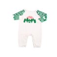 thumbnail image 1 of Opperiaya Parent-Child Xmas Nightclothes Round Neck Tops Trousers / Romper, 1 of 2