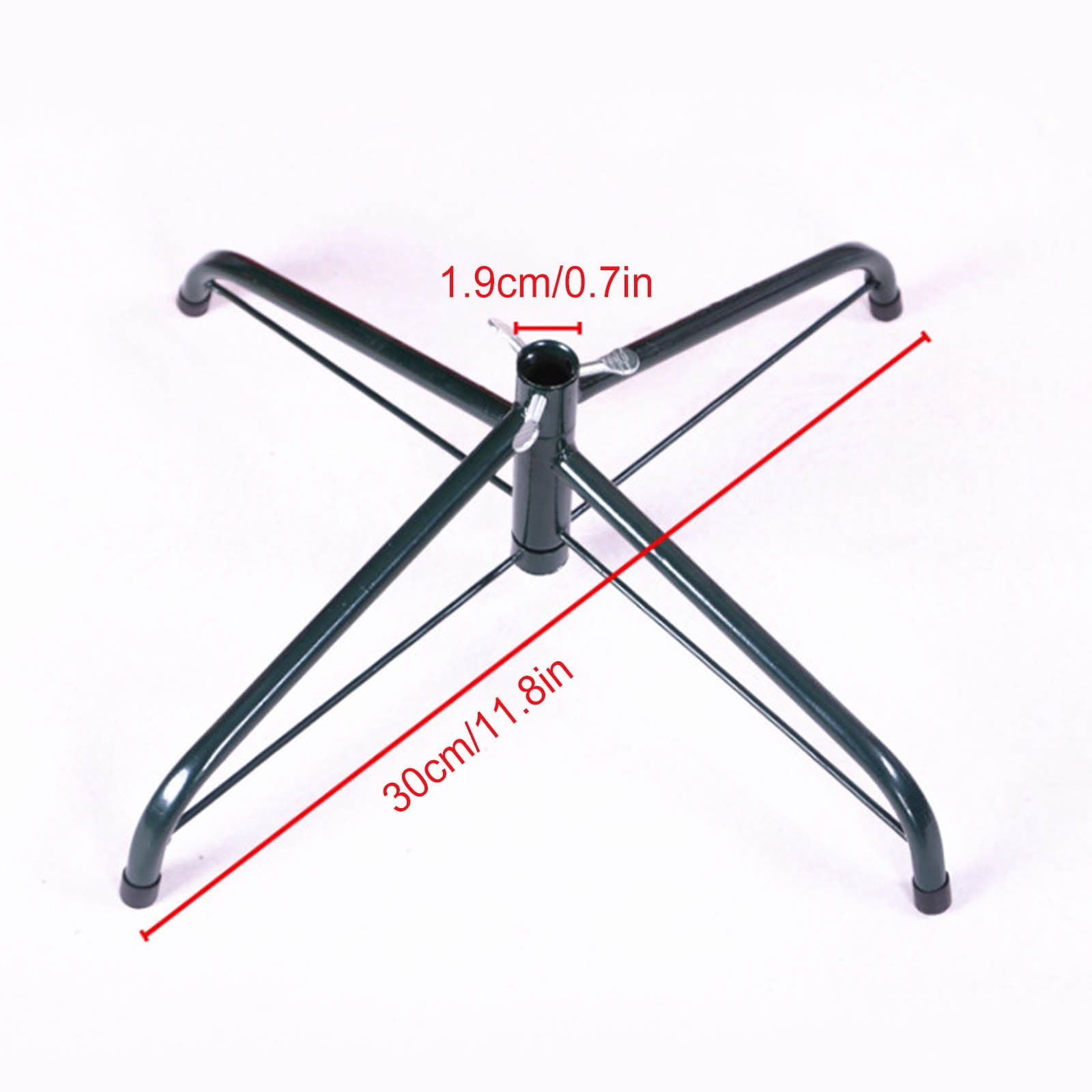 UsRHHA Christmas Tree Stand Metal Base Support, Heavy Duty Stand for Artificial Trees up to 6ft, Foldable Tree Holder