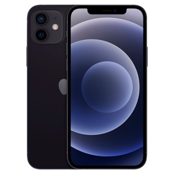 Téléphone Apple iPhone 12 d'Occasion - Déverrouillé Tout Opérateur - 128 Go Noir (Bon)