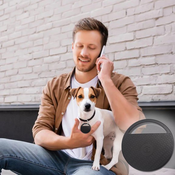 TopLLC Suivi GPS Portable Bluetooth 5.0 Suivi de Clés Mobile Dispositif Intelligent Anti-Perte Outil de Dispositif Localisateur GPS pour Animaux Traceur Bluetooth pour Clés d'Animaux Portefeuille Sac en Liquidation