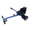 thumbnail image 1 of Adjustable Go Kart Cart HoverKart Stand Seat for Hoverboards – Blue Color, 1 of 2