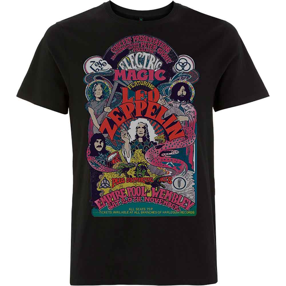 Led Zeppelin Unisex T-Shirt Full Colour Electric Magic