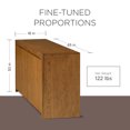 thumbnail image 2 of Maven Lane Buffet Contemporain en Bois Finition Brun Raffiné, 2 of 6