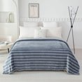 thumbnail image 1 of Mainstays Cationic Plush Blanket Navy DQ, 1 of 7