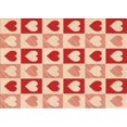 thumbnail image 1 of Ahgly Company Machine Washable Indoor Rectangle Transitional Deep Peach Orange Area Rugs, 4' x 6', 1 of 7