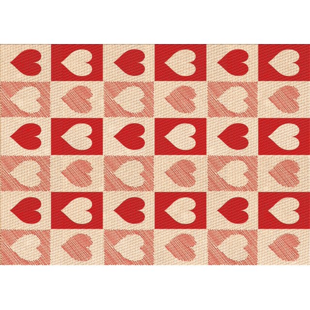 Ahgly Company Machine Washable Indoor Rectangle Transitional Deep Peach Orange Area Rugs, 4' x 6'