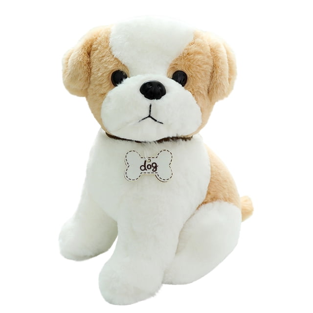 XZNGL Luckys Simulation Dog Handmade Realistic Character Toy Dog Plush Stuffed Animal