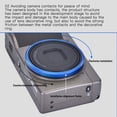 thumbnail image 3 of Aluminum Alloy Camera Lens Decoration Ring Cap for GRIIIX GN 2, 3 of 7