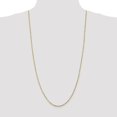 thumbnail image 2 of Diamond2Deal 10K Yellow Gold 1.8mm Diamond-Cut Lightweight Rope Chain Necklace for Women 30", 2 of 6