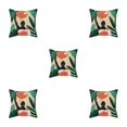 thumbnail image 2 of maskred Soft And Durable Throw Pillows Covers Are Easy To Clean And Fit Home Decoration W0134-12 5Set, 2 of 6