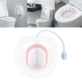 thumbnail image 4 of Sitz Bath,   Spill Proof Toilet Bath Water Massage With Flusher For Postpartum Pink With Flusher, 4 of 8